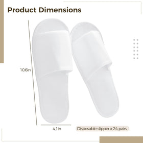 Toyosport slippers arranged in hotel room showcasing guest-ready convenience