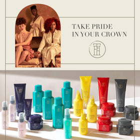 TPH by Taraji on bathroom shelf lifestyle scene adding routine luxury