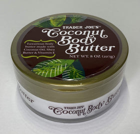 Trader Joe's jar on bathroom shelf in lifestyle setting promoting daily use