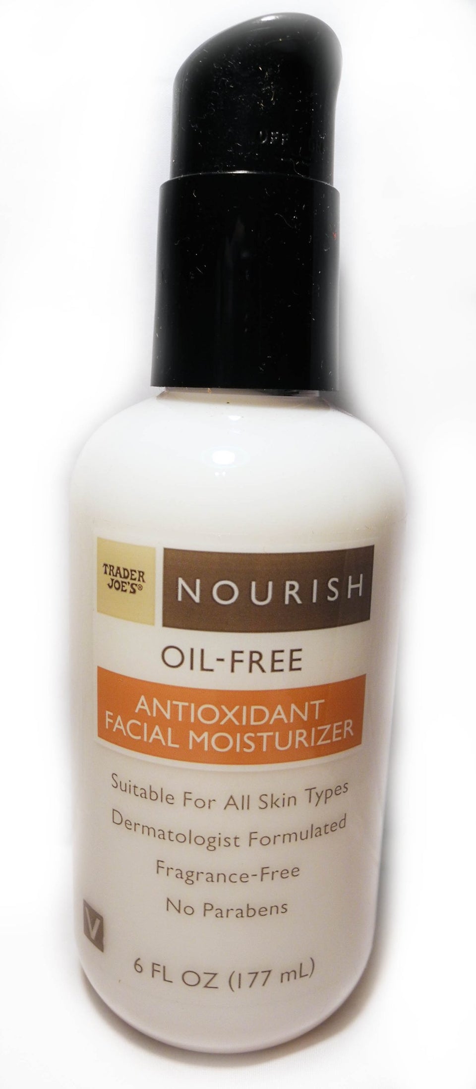 Trader Joe's Nourish front packaging showing jar and label for clear product ID