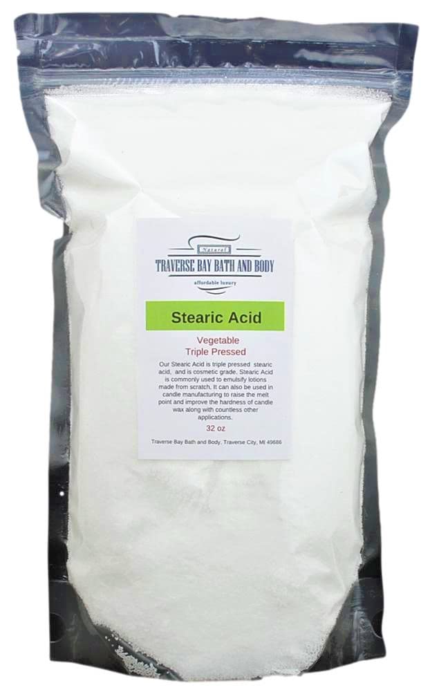 Traverse Bay Bath and Body front pouch showing product packaging and resealable benefit