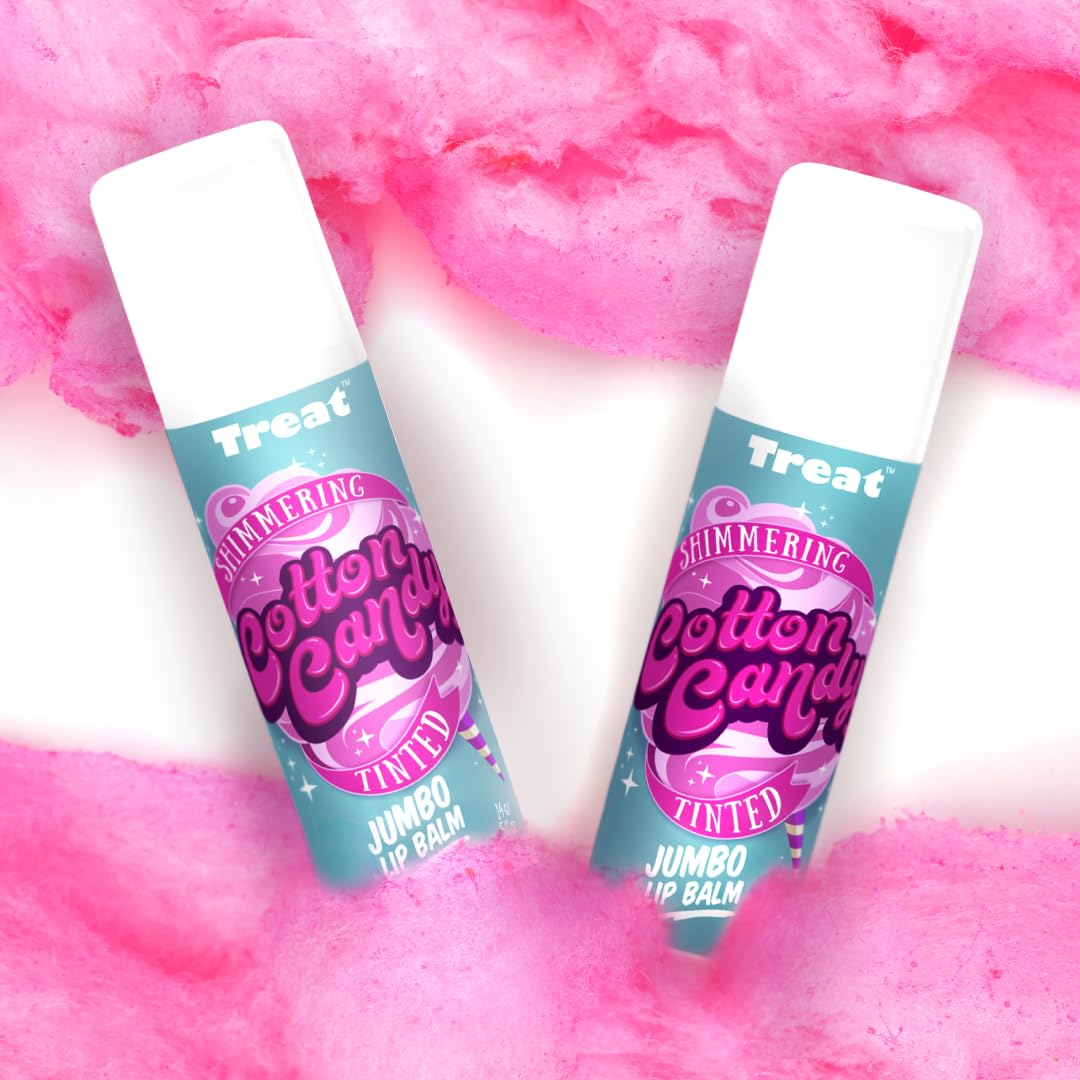 Treat jumbo closeup texture highlighting smooth, glossy finish and hydration