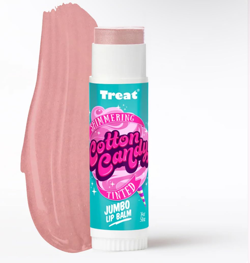 Treat jumbo size comparison beside standard balm for better value