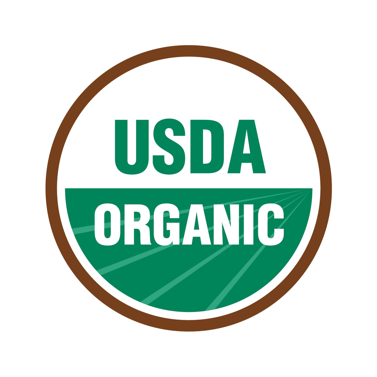 TREAT label and USDA organic seal showing certified ingredient transparency