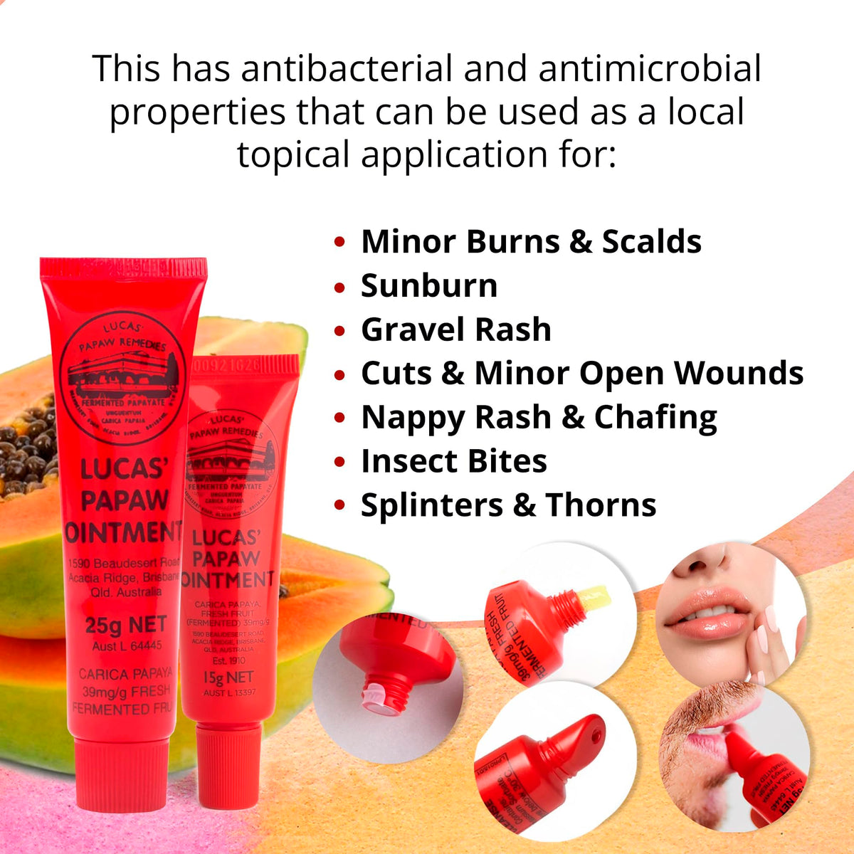 Treats from Home ointment texture blob showing rich hydration