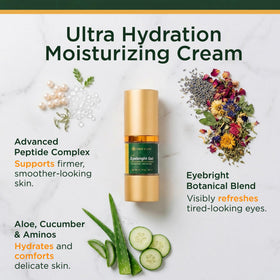 Tree of Life Beauty pump dispensing gel demonstrating easy, mess-free application