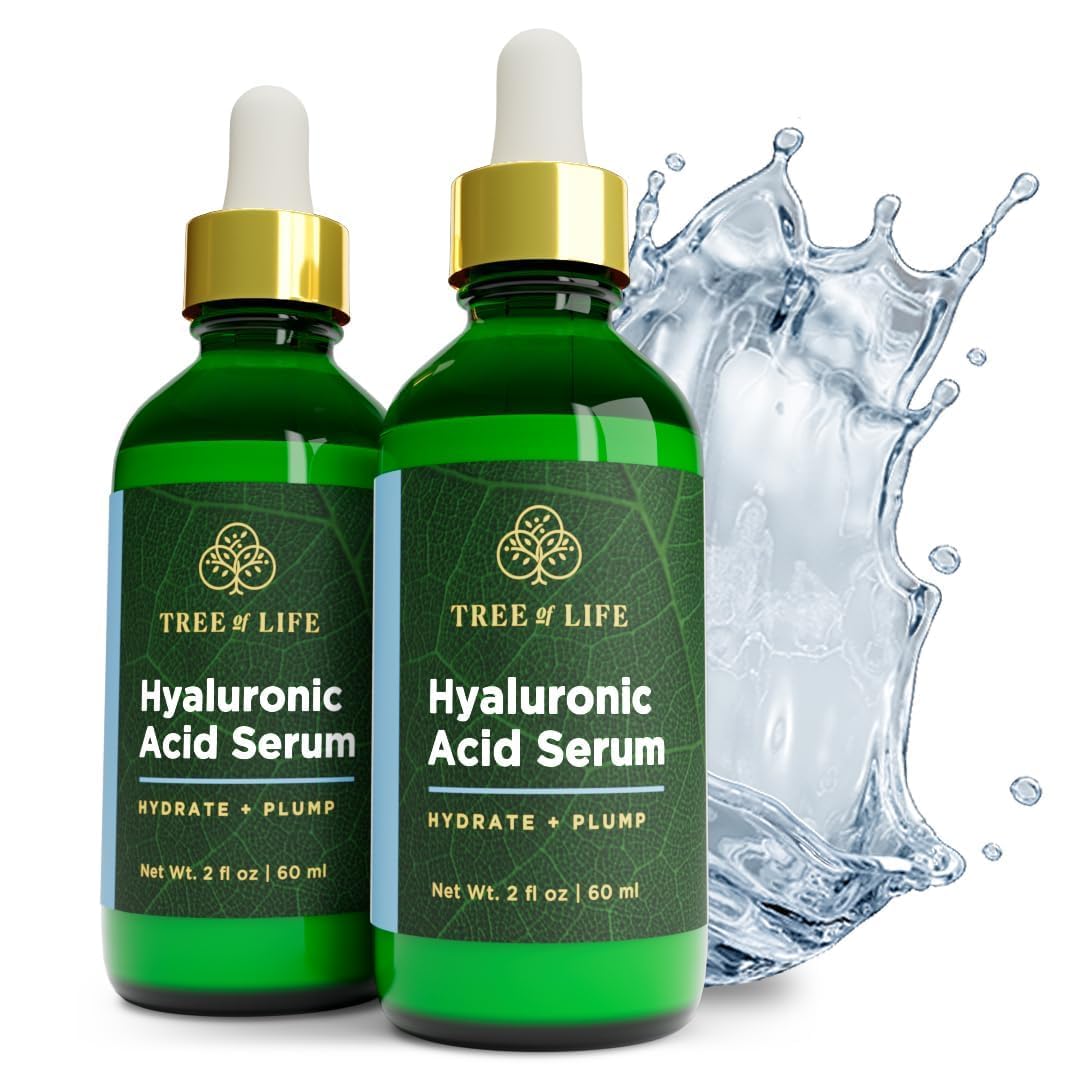 Tree of Life front packaging showing the two 2oz serum bottles and clear branding for easy recognition