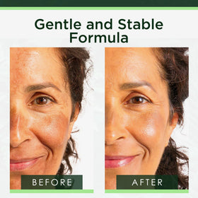 Tree of Life serum texture on skin demonstrating lightweight hydration