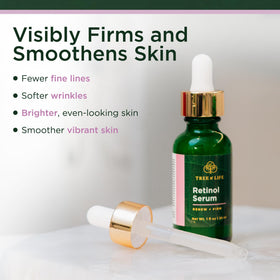 Tree of Life Vitamin C serum texture on skin for brightening effect