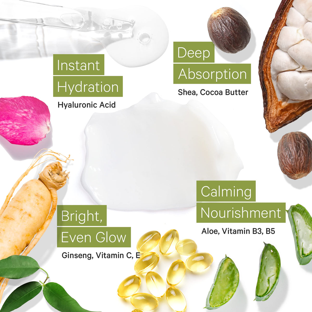 Tree To Tub organic aloe ingredient shot highlighting soothing benefit