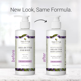 Tree To Tub applied to hands demonstrating quick absorption and non-greasy comfort