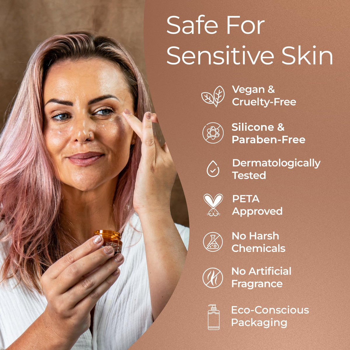 Tree To Tub packaging label detail focusing on key ingredients and hypoallergenic claim