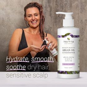 Tree To Tub conditioner creamy pour texture for easy application