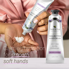 Tree To Tub label close-up highlighting ingredient list and gentle formula benefit