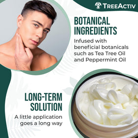 TreeActiv application on hand demonstrating easy spread and quick absorption