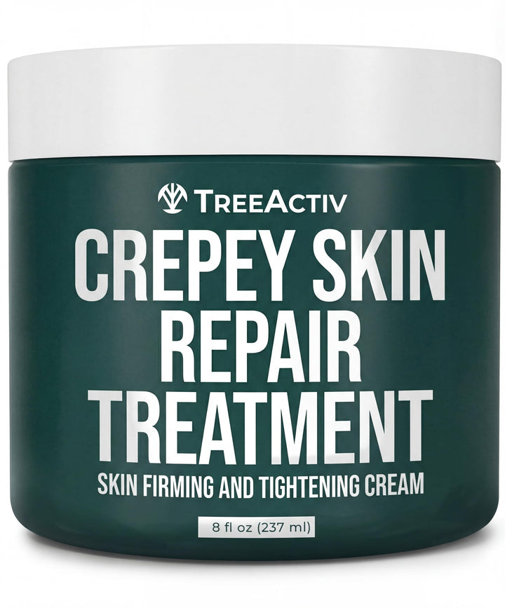 TreeActiv front jar view showing 8oz packaging and brand benefit