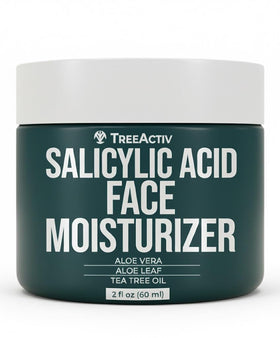 TreeActiv front packaging showing 2 fl oz tube and label for clear skin