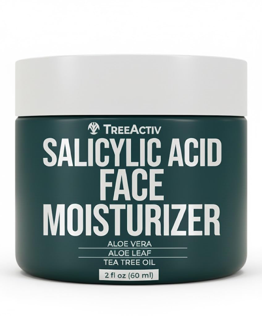 TreeActiv front packaging showing 2 fl oz tube and label for clear skin