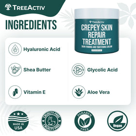 TreeActiv label close-up highlighting key active ingredients