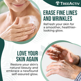 TreeActiv jar in hand showing size and long-lasting use