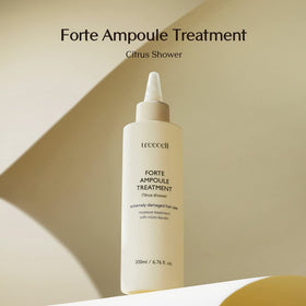 TREECELL Forte creamy texture close-up revealing rich formula for fast absorption