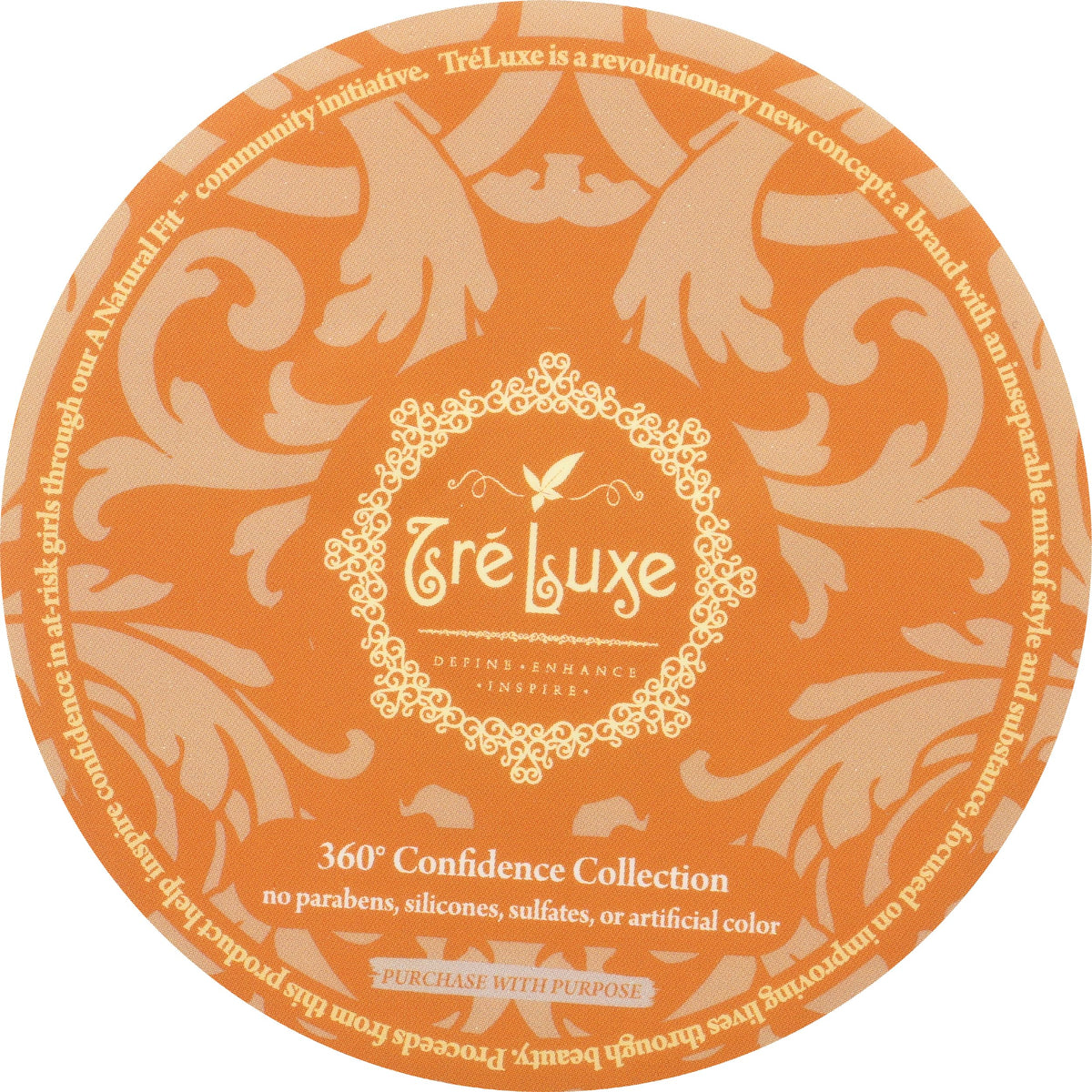 Treluxe finished curls close-up showing defined, soft, frizz-controlled coils