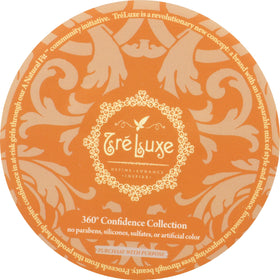 Treluxe finished curls close-up showing defined, soft, frizz-controlled coils