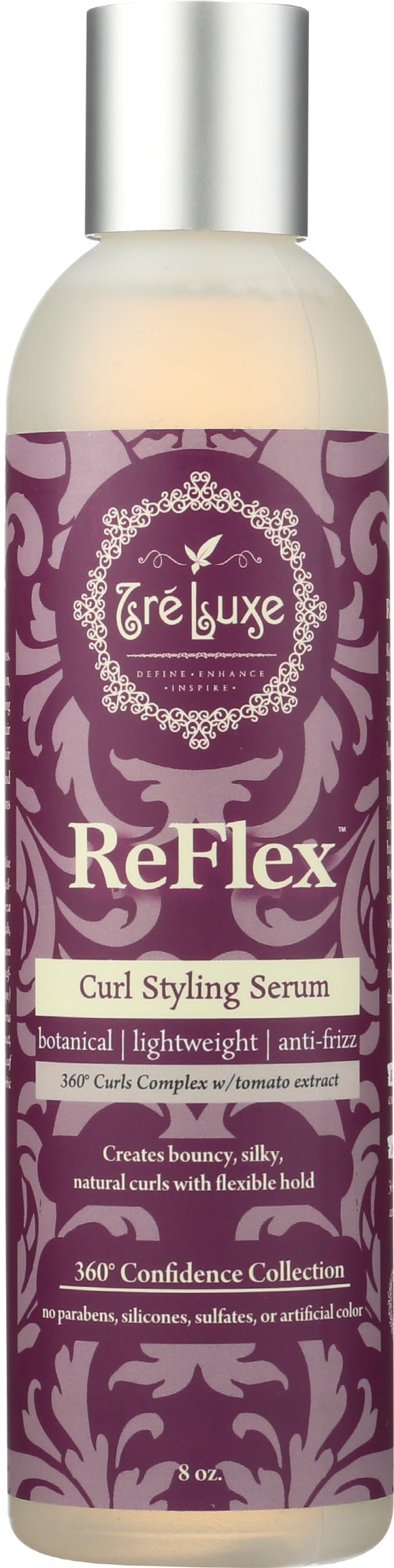 Treluxe bottle front view showing product and benefits