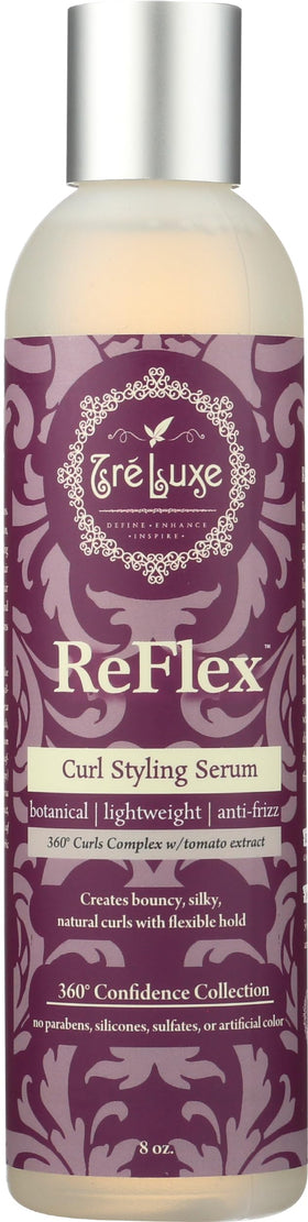 Treluxe bottle front view showing product and benefits