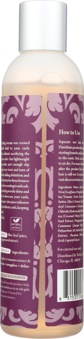 Treluxe label detail and pump for easy dispensing benefit