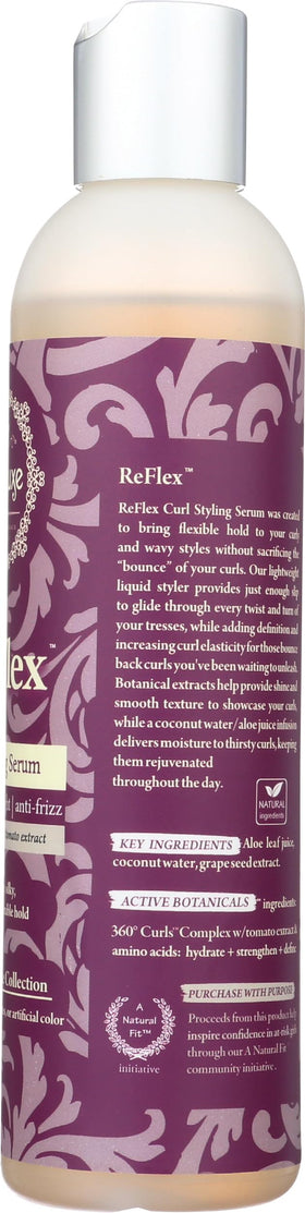 Treluxe 8 ounce bottle in hand showing scale and portability benefit