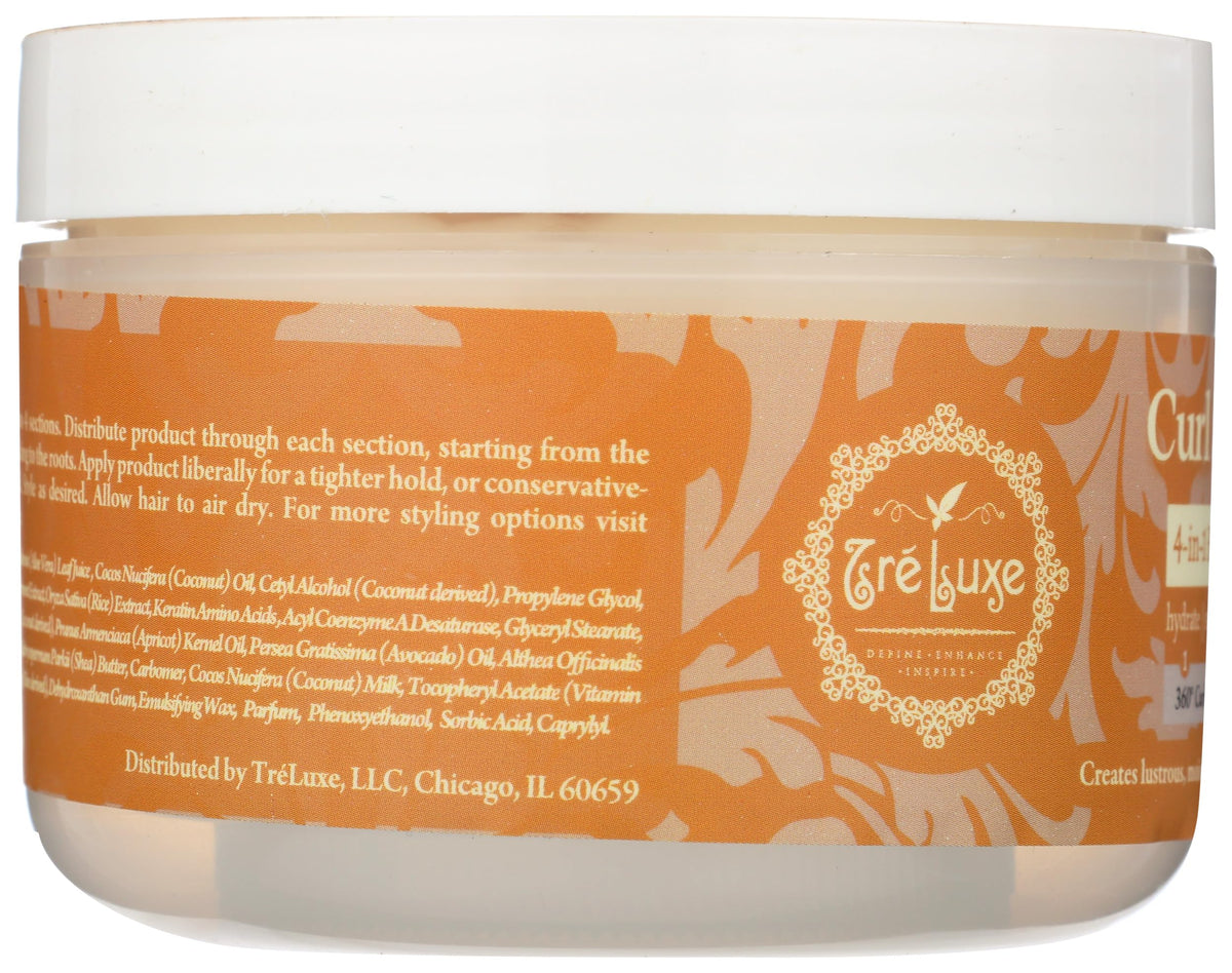 Treluxe 8 oz jar size comparison indicating travel-friendly styling supply
