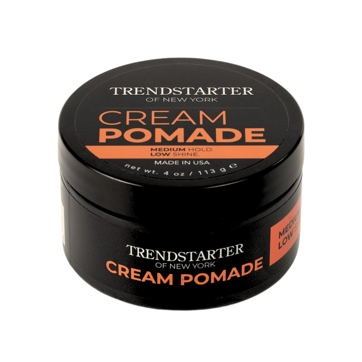 TRENDSTARTER front jar view showing packaging and size benefit
