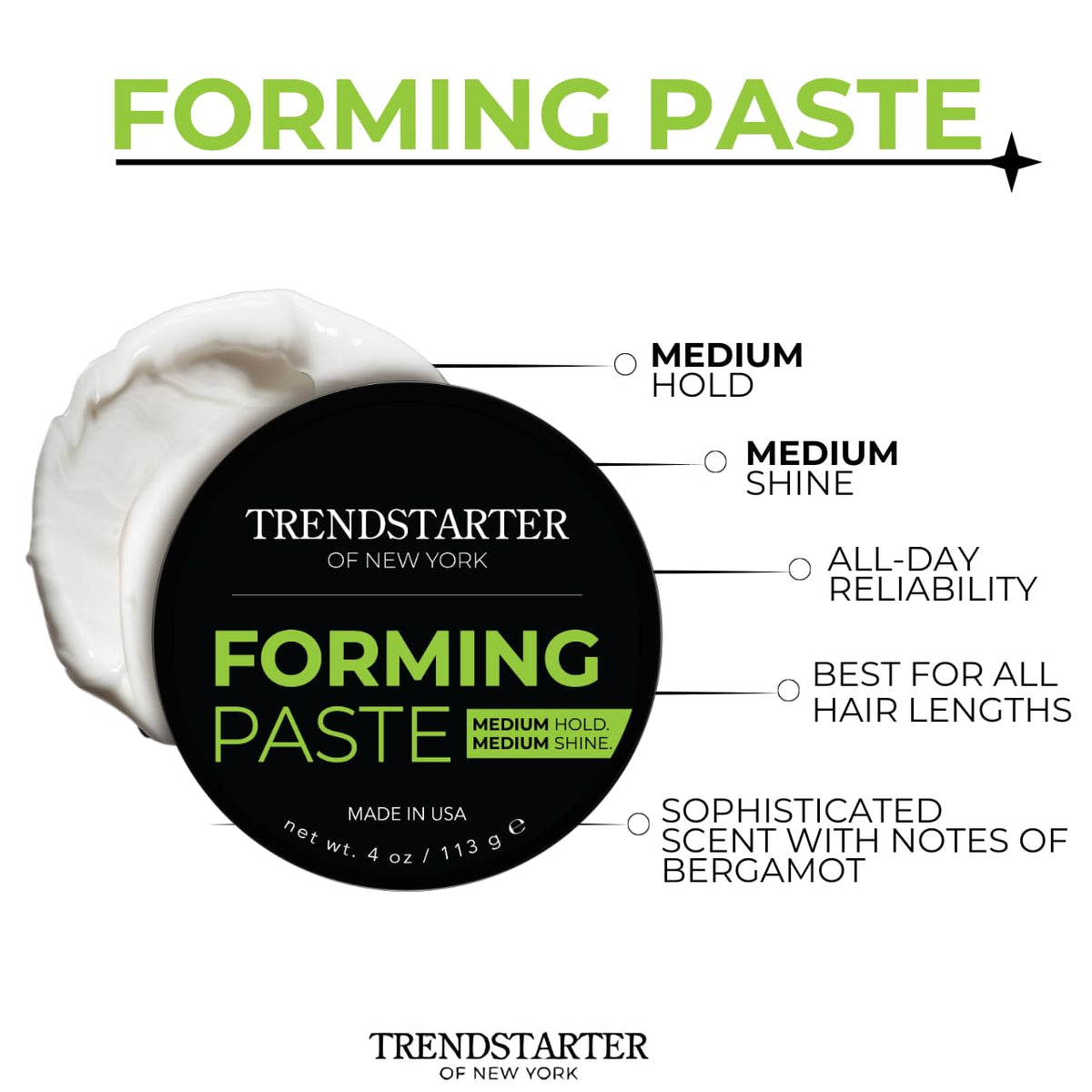 TRENDSTARTER application on hands showing easy spread and control