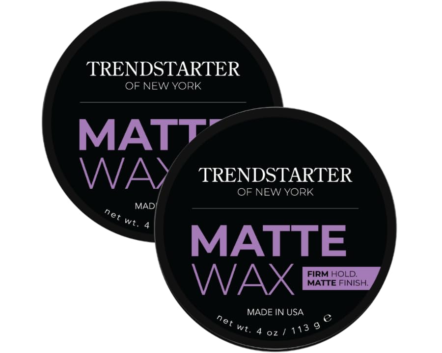 TRENDSTARTER front jar view showing packaging and firm hold benefit