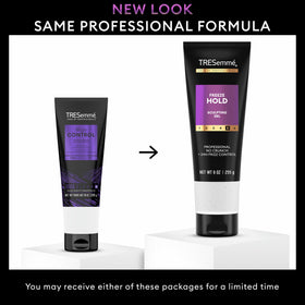 TRESemmé being applied to damp hair to reduce frizz