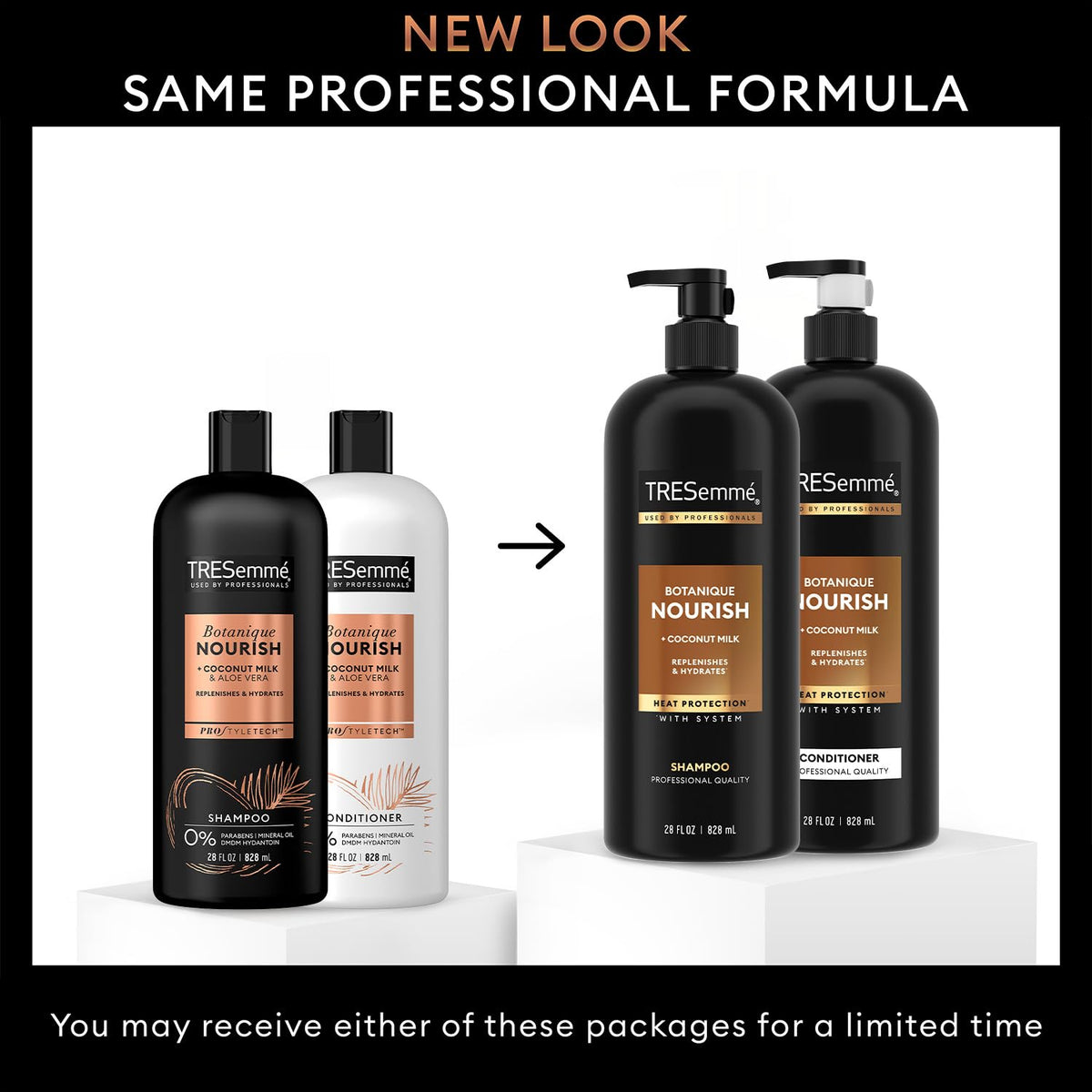 TRESemmé shampoo lather texture in palm, shows gentle cleansing and foaming