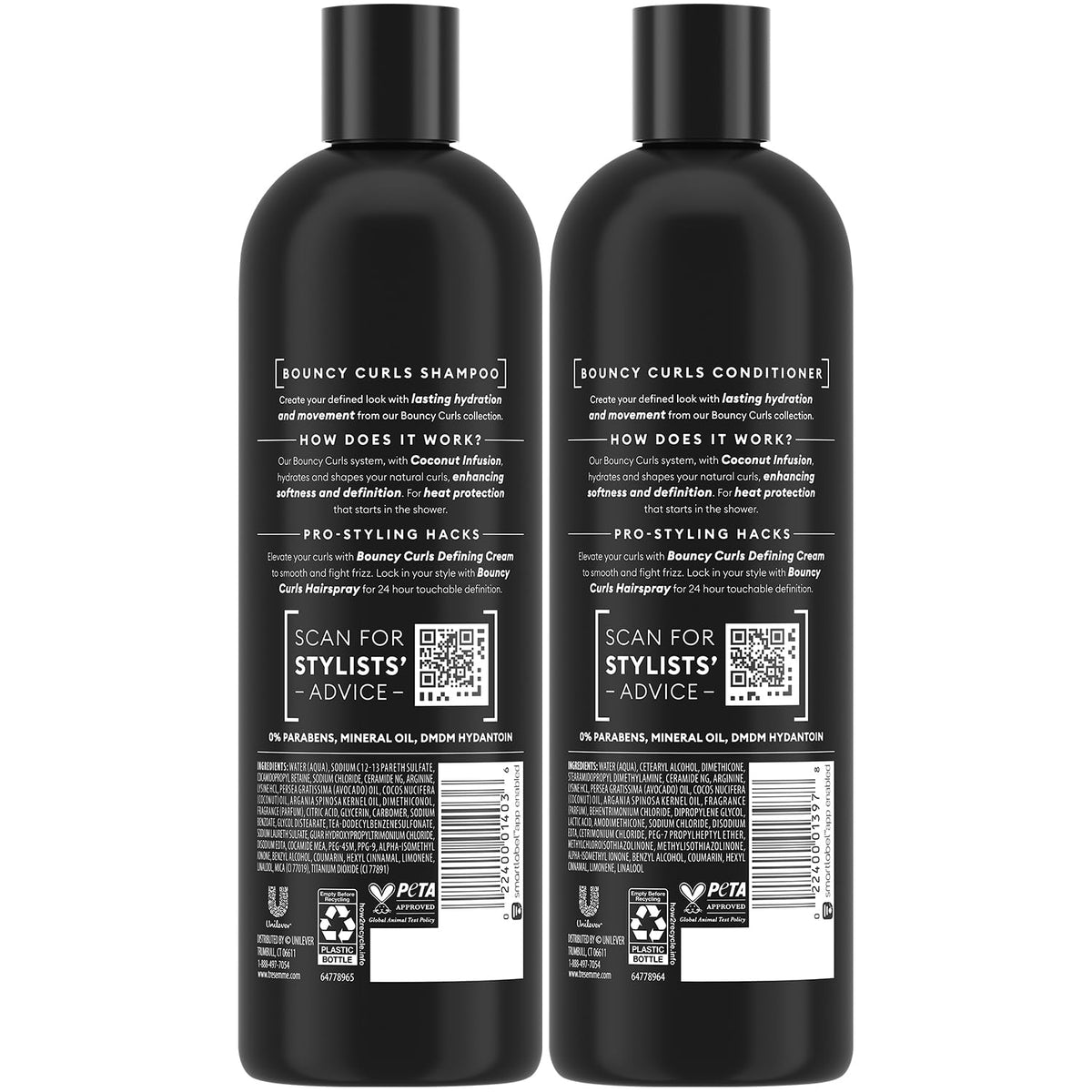 TRESemmé conditioner pump close-up for easy dispensing benefit