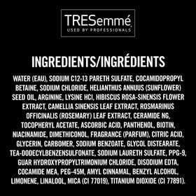 TRESemmé styled hair lifestyle shot illustrating vibrant color and smooth finish