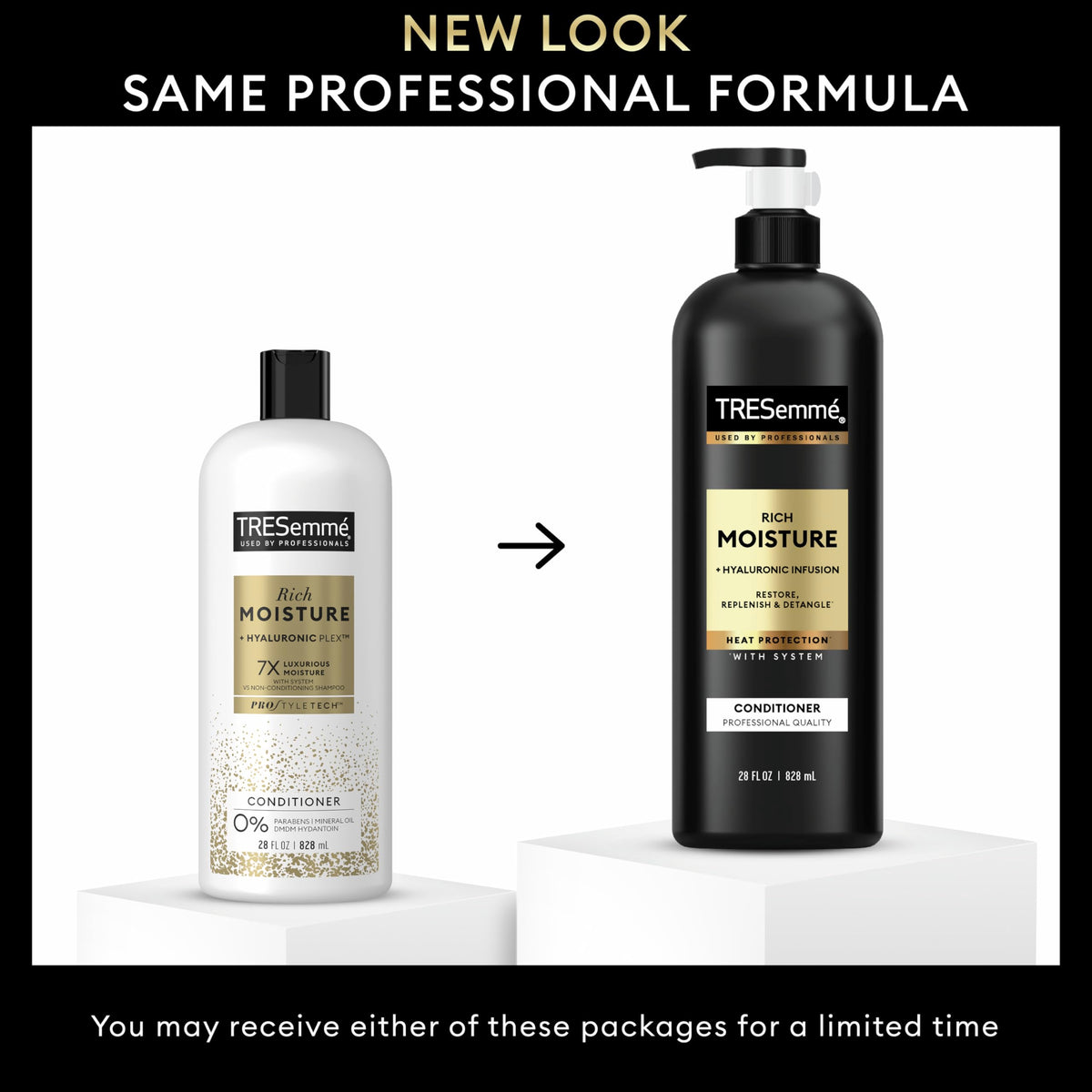 TRESemmé conditioner cream texture close-up showing rich moisturizing formula
