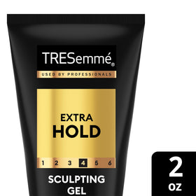 TRESemmé cruelty-free badge and recycle icon indicating ethical choice
