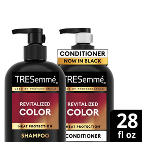 TRESemmé ingredients flatlay featuring botanicals and vitamins for nourishment