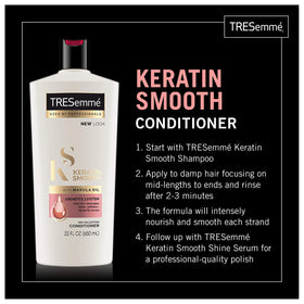 TRESemmé shampoo lather texture close-up demonstrating gentle cleansing