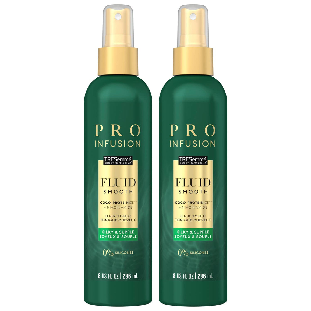 TRESemmé front packaging showing volume tonic and benefits