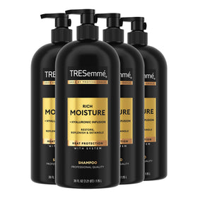 TRESemmé front packaging delivering professional moisture