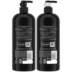 TRESemmé shampoo close-up lather demonstrating gentle cleansing and shine