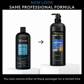 TRESemmé shampoo lather and texture demonstrating moisturizing suds