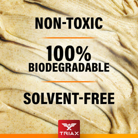 Triax Scrubinator in pump dispenser setup for convenient refill and reduced waste