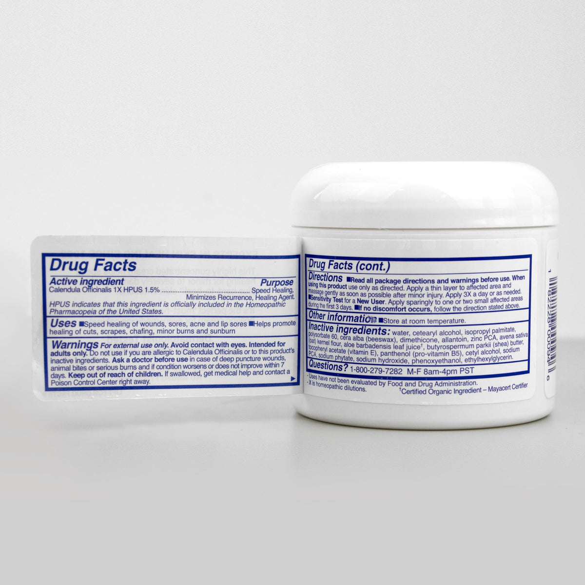 TriDerma used on heel to relieve cracks and improve skin softness