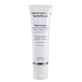 TriDerma front packaging showing tube and brand for clear product ID and reassurance